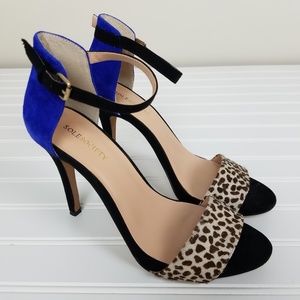 Sole Society Sheila Heels Pumps Cheetah 7.5